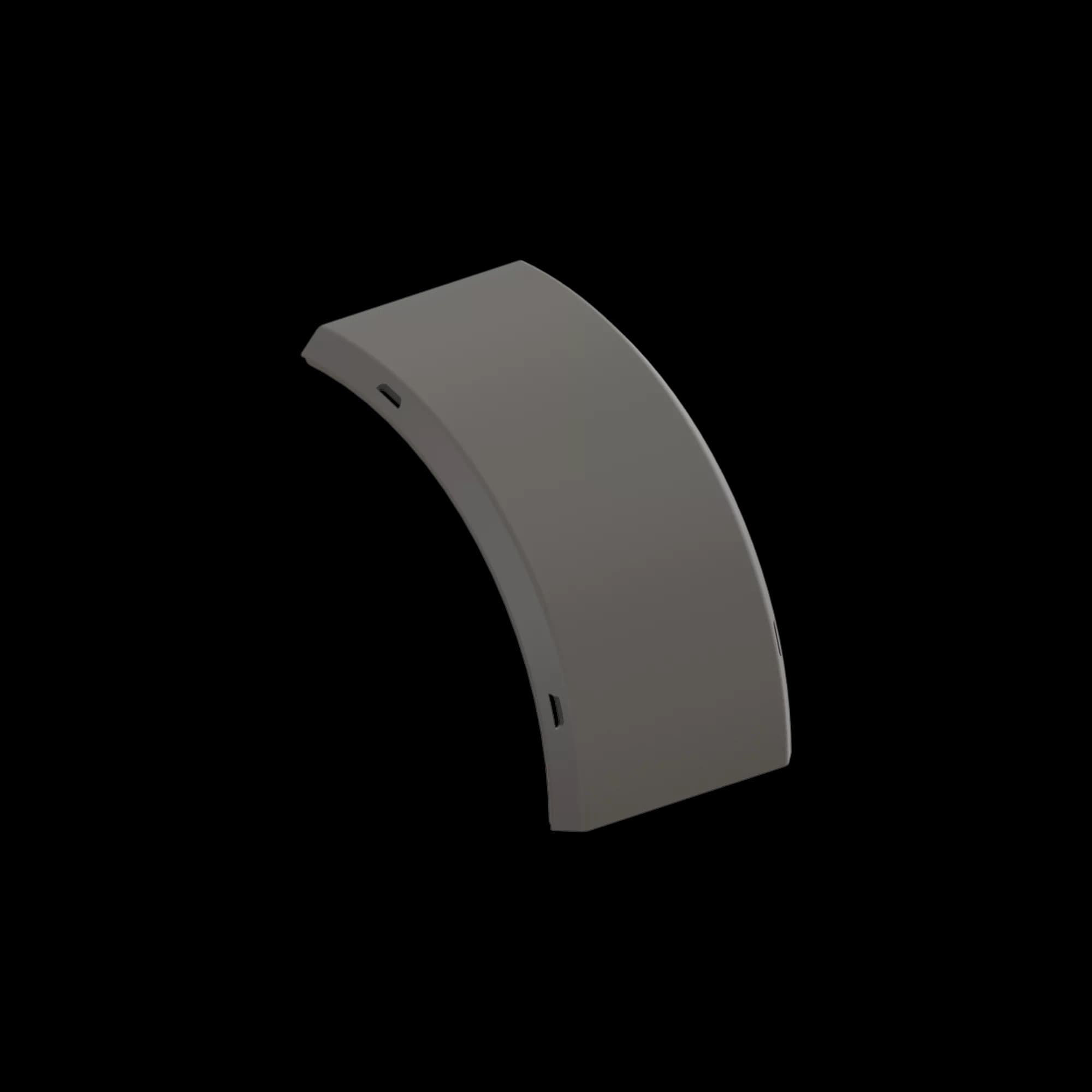 FDS_100mm 90˚ Vertical Outside Elbow Cover, vista 2