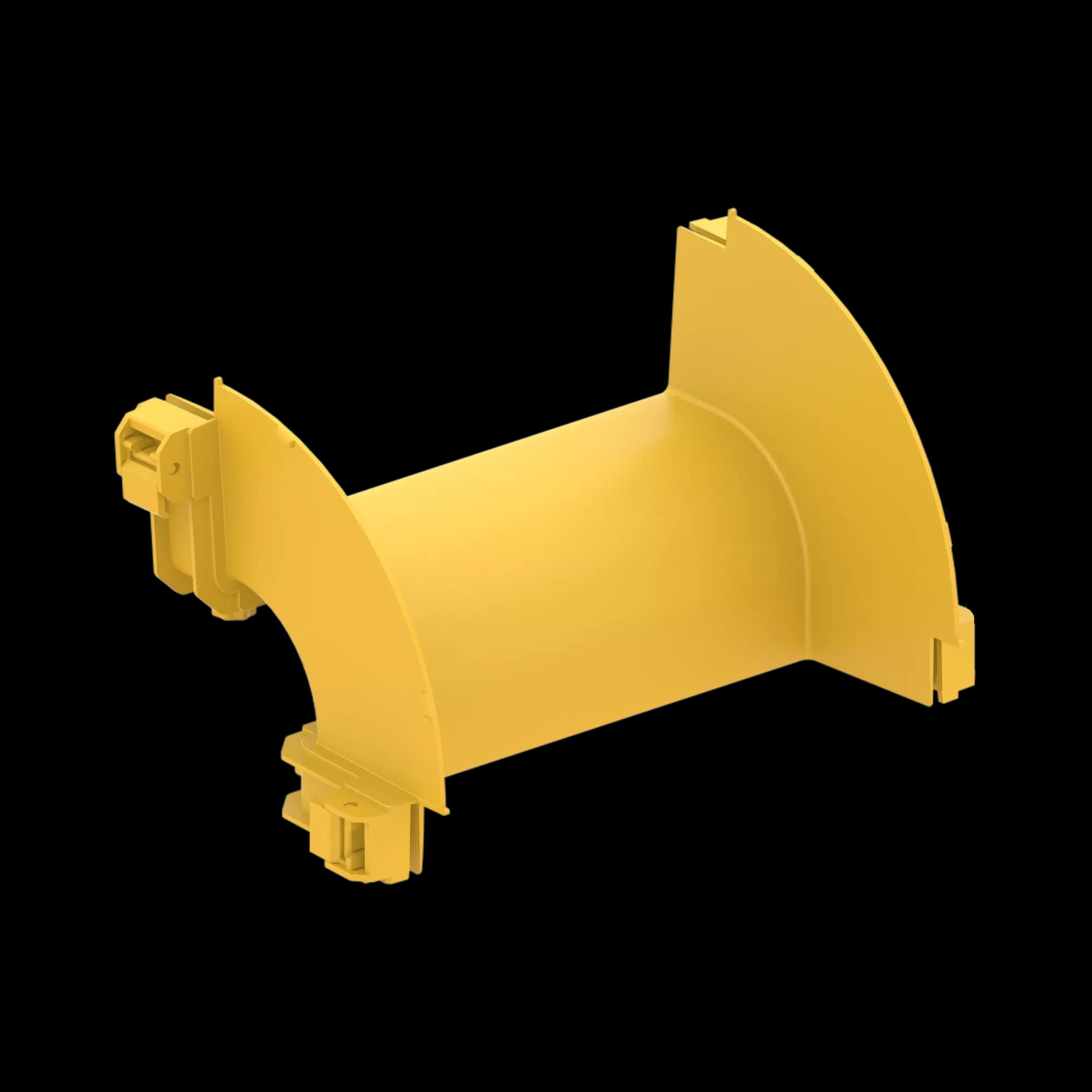 FDS_300mm 90˚ Vertical Outside Elbow Body