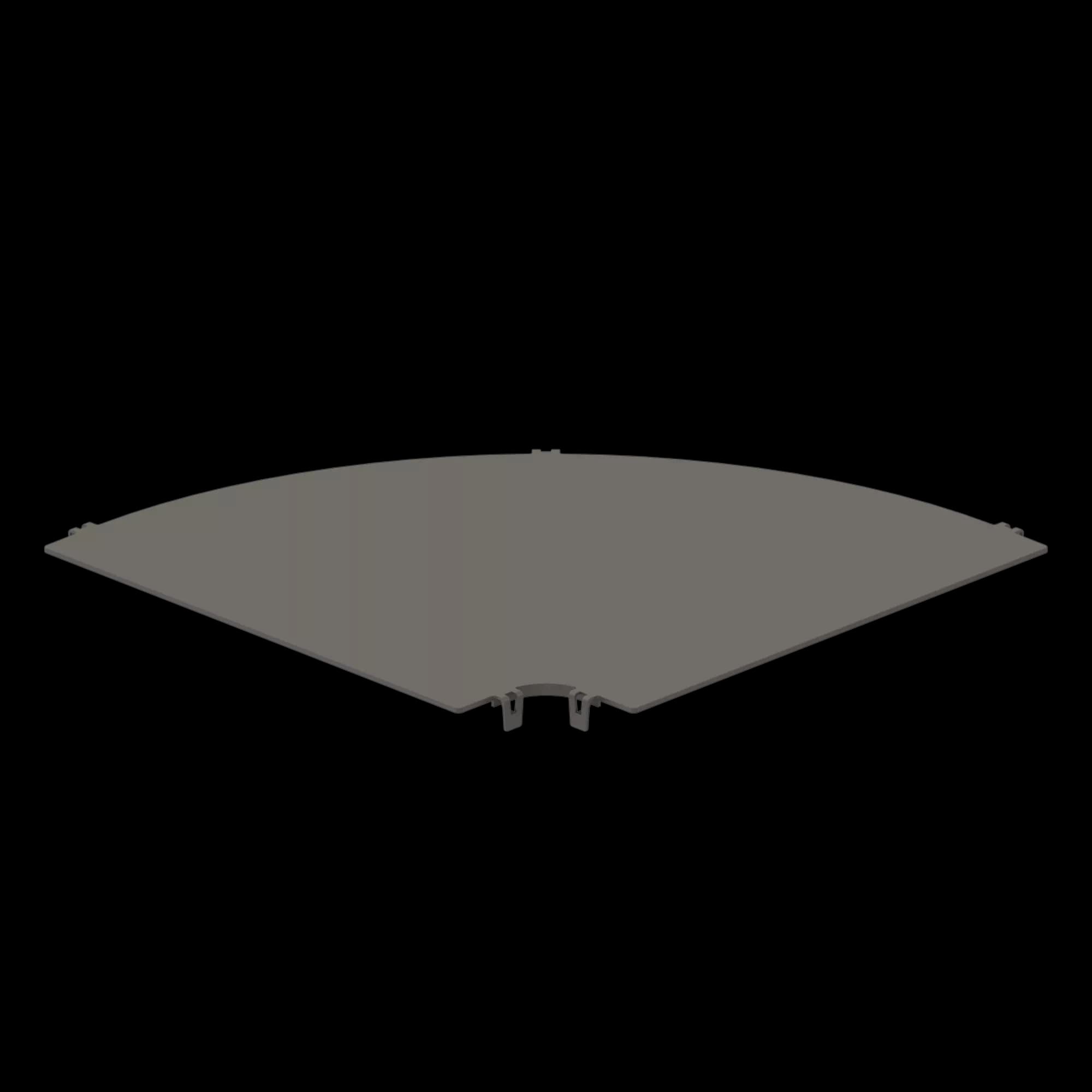 FDS_600mm 90˚ Horizontal Elbow Connection Cover, vista 2
