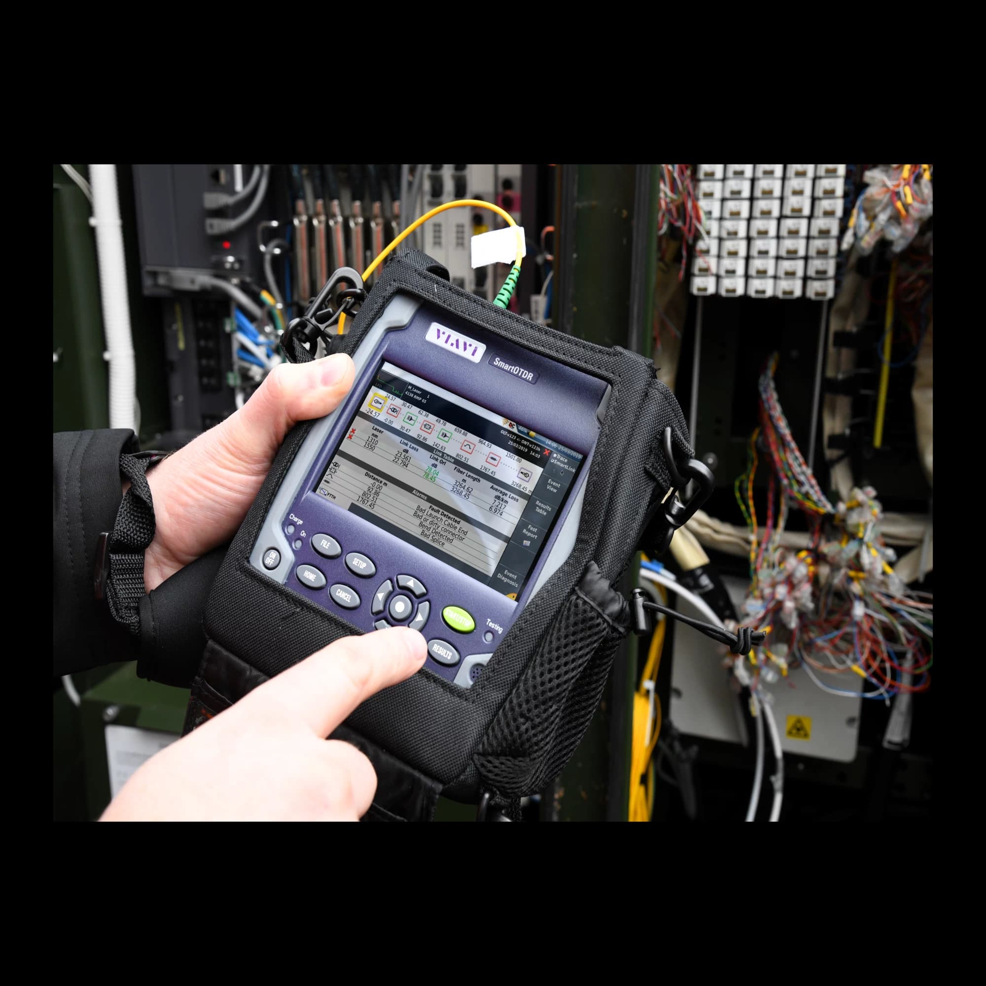 MTS-2000 + Quad Module Single Mode + Multi Mode OTDR, vista 6