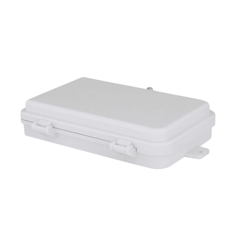 Indoor Termination Box | 4 Patch 4 Fibers 4 Ports, vista 5