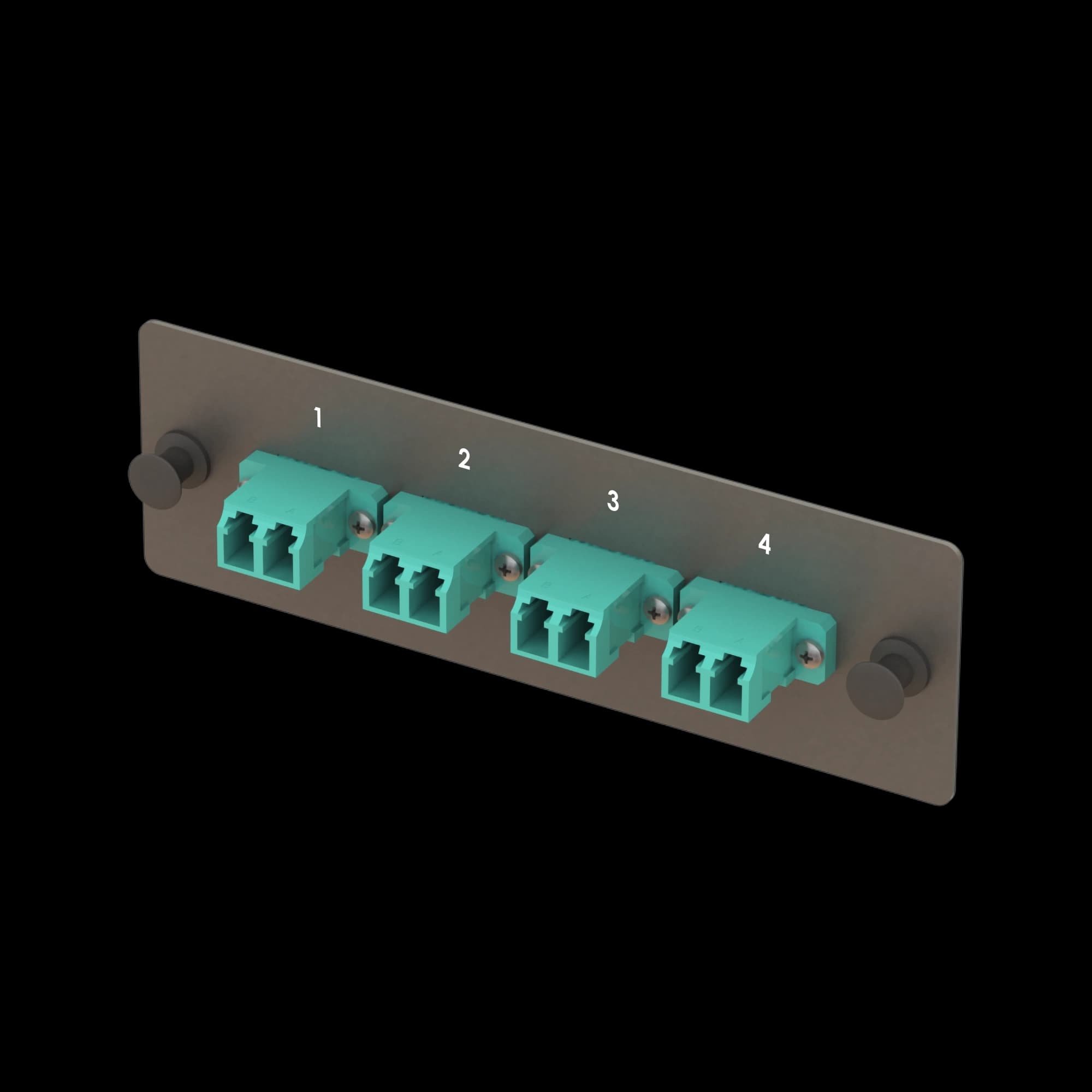Bright Series | 4 LC Duplex Module | BM02, vista 4