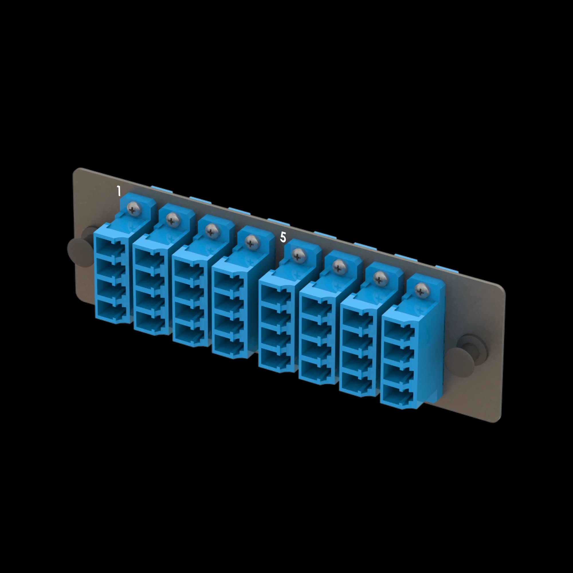Bright Series | Mechanical Sliding | 8 LC Quad Module | BM08