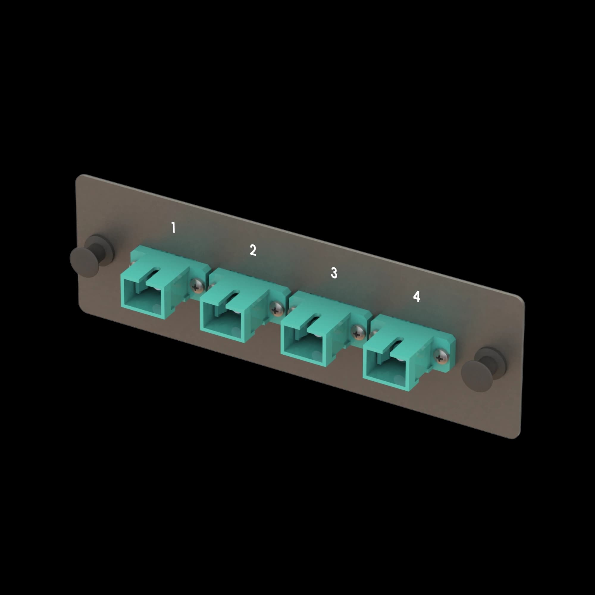 Bright Series | 4 SC Simplex Module | BM02, vista 4