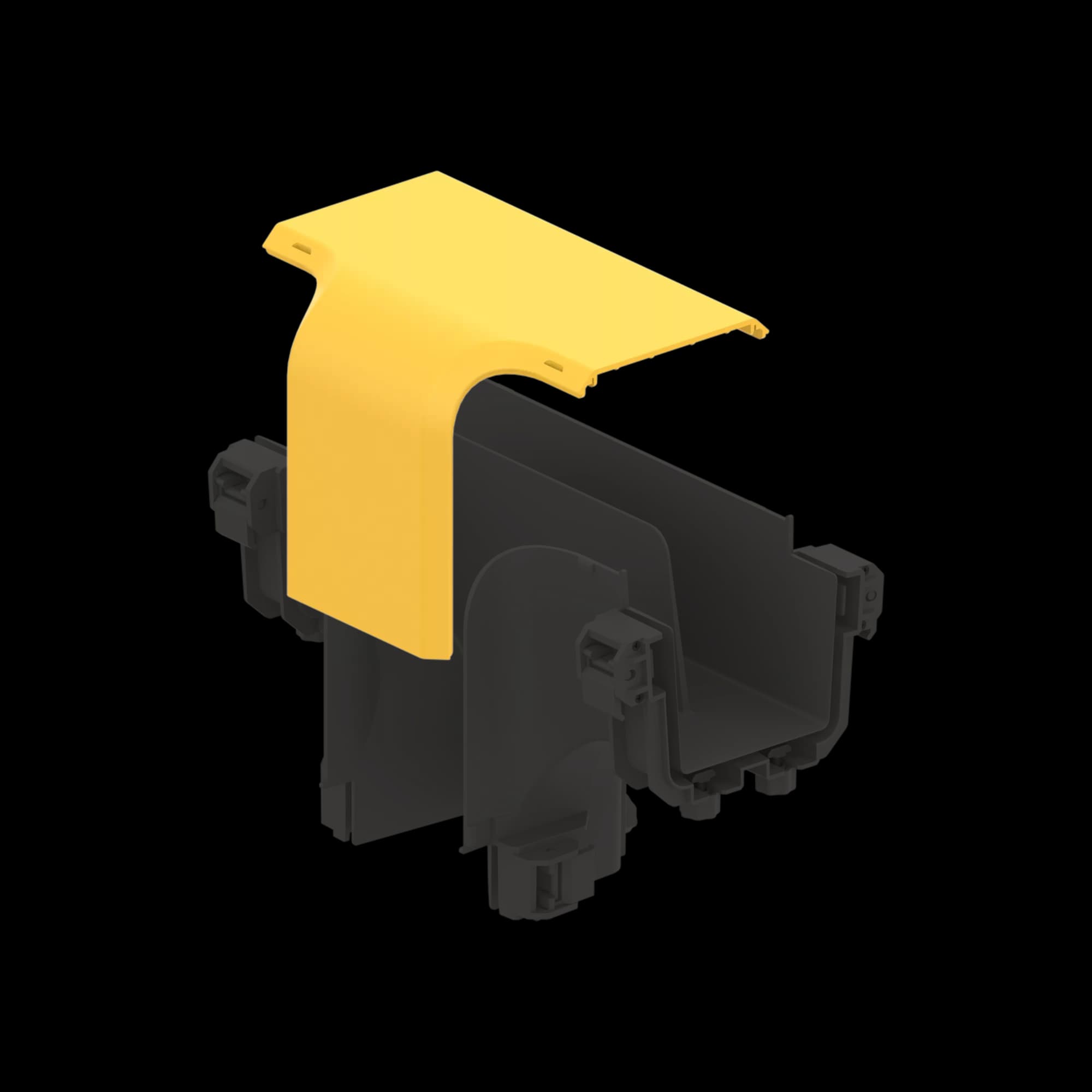 FDS_100-100mm Vertical Line Drop Cover, vista 3