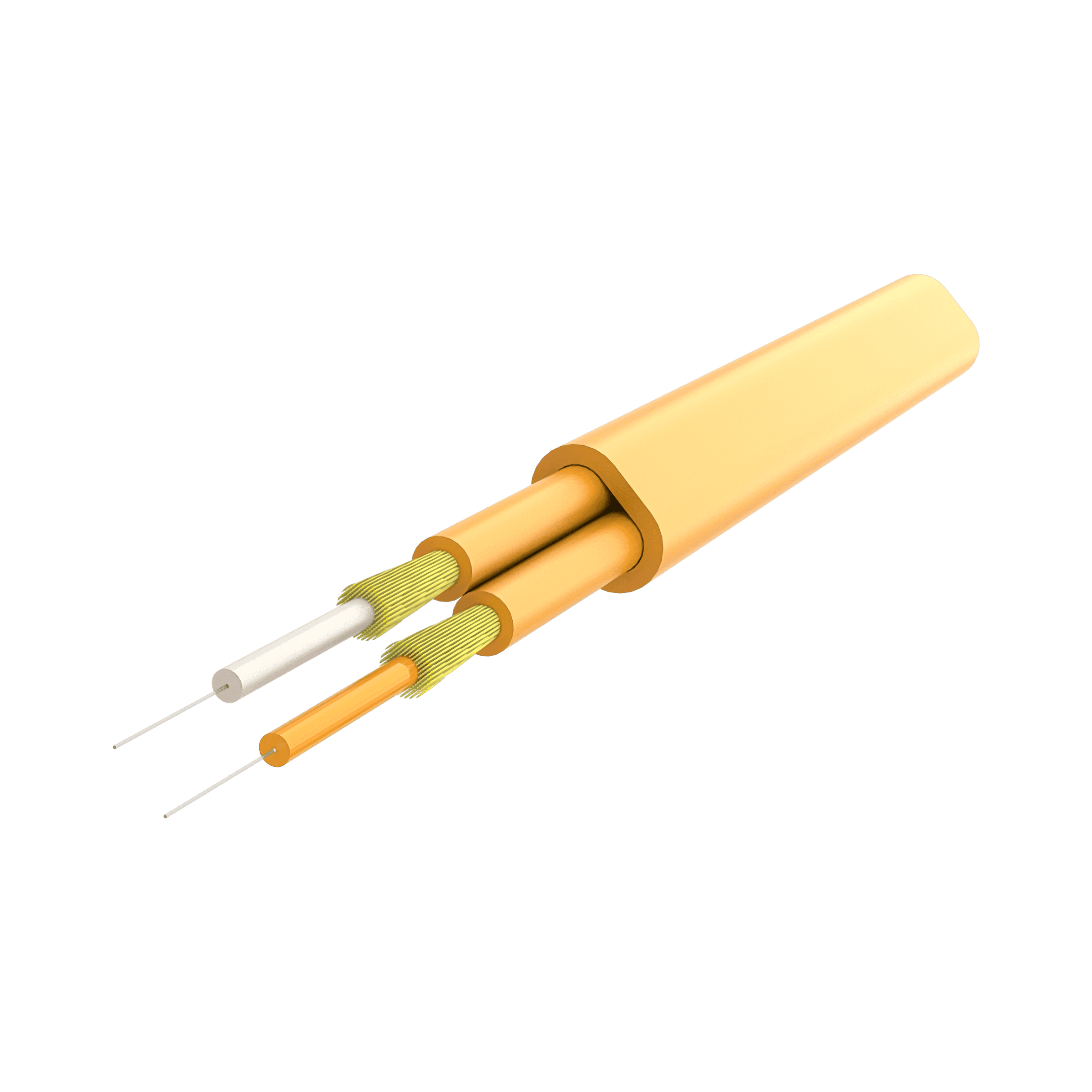 Duplex Fig-0 Fiber Optic Cable 3.1x5.2mm | I-VT9(ZN-AY)HH 2x1 | 1000 meters, vista 2