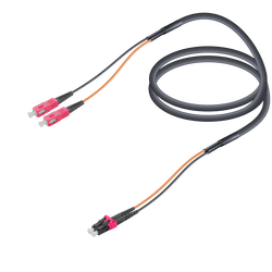 SC/UPC-LC/UPC | Multi Mode G651.OM4 Universal FTTA Breakout | 7.0x2.0mm, vista 2