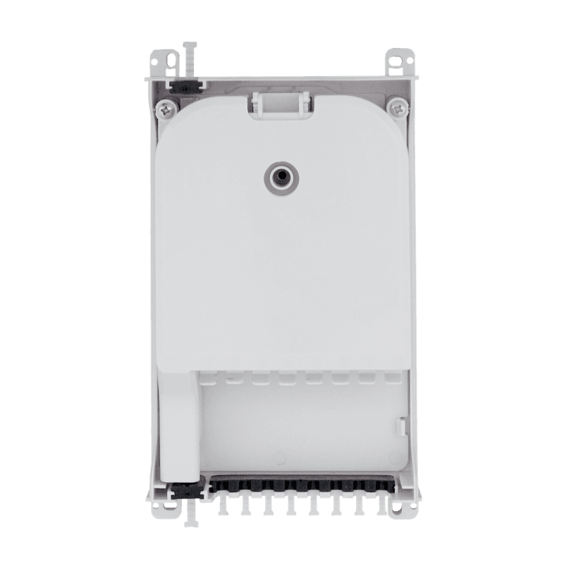 Indoor Termination Box | 8 Patch 48 Fibers 8 Ports, vista 8