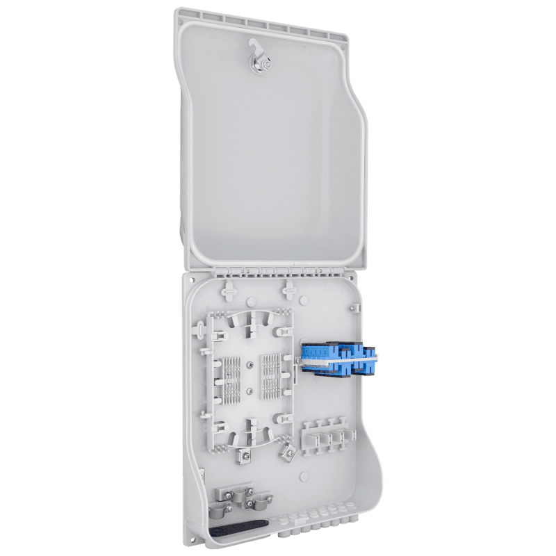 Indoor Termination Box | 24 Patch 96 Fibers 24 Ports, vista 7