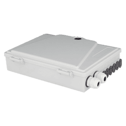 Indoor Termination Box | 12 Patch 12 Fibers 12 Ports, vista 8
