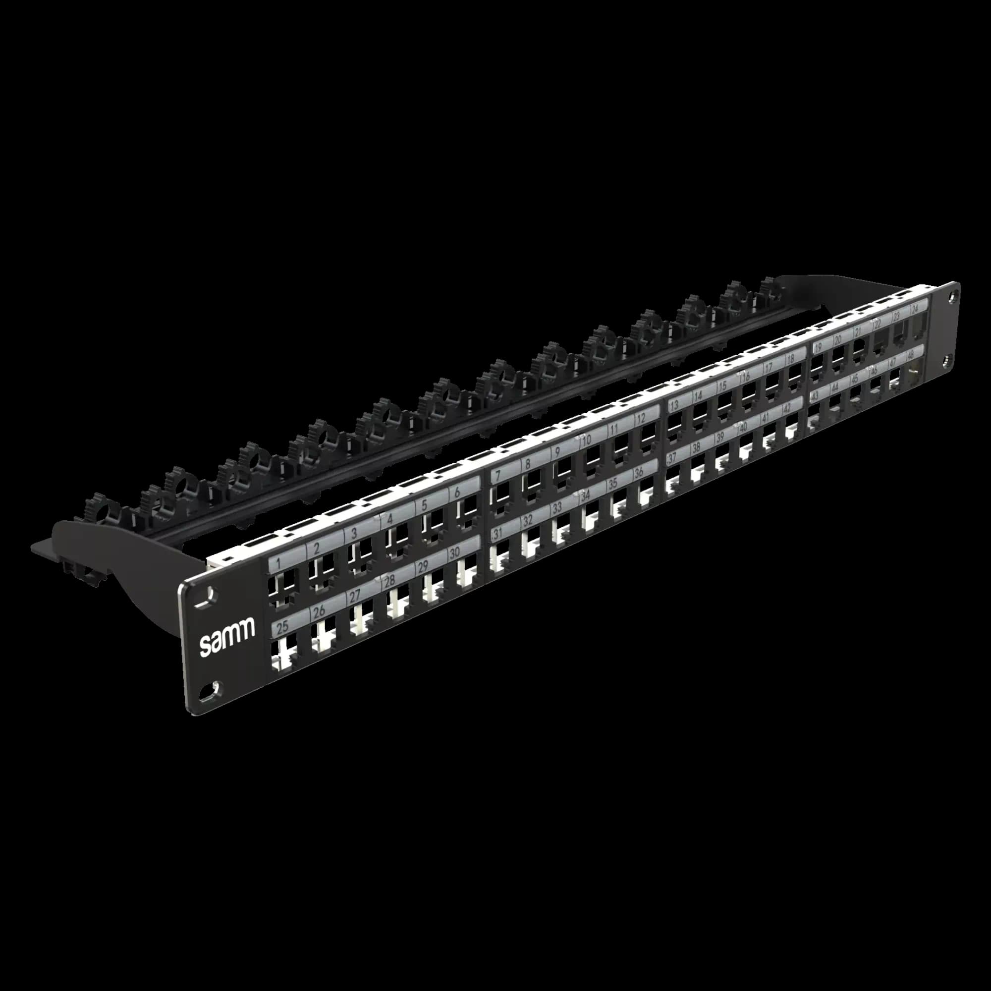 PANEL-1U-SHLD-UNL-STR-48P with SCM