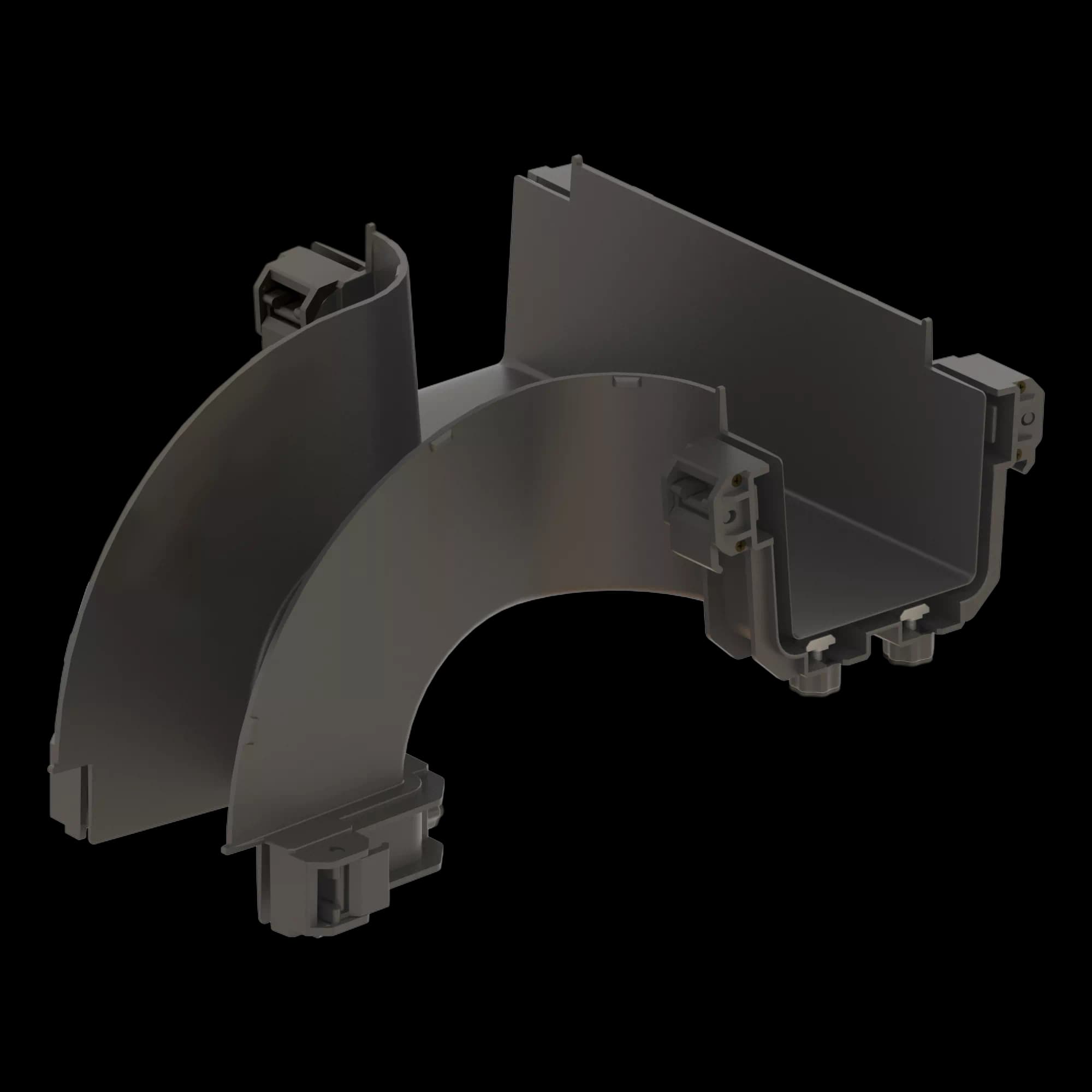 FDS_100mm Vertical Offset Drop Body, vista 2