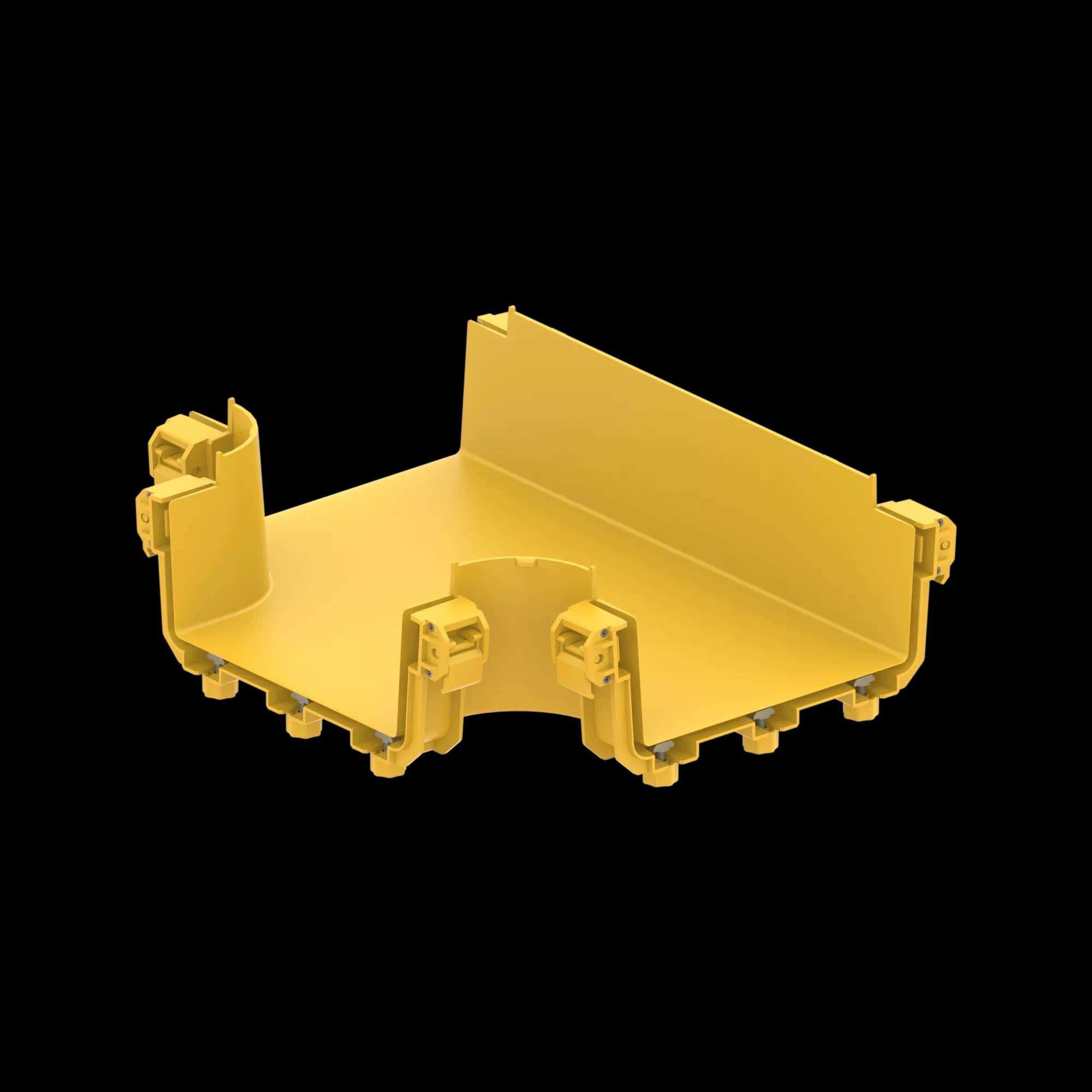 FDS_200mm Horizontal "TEE" Connection Body