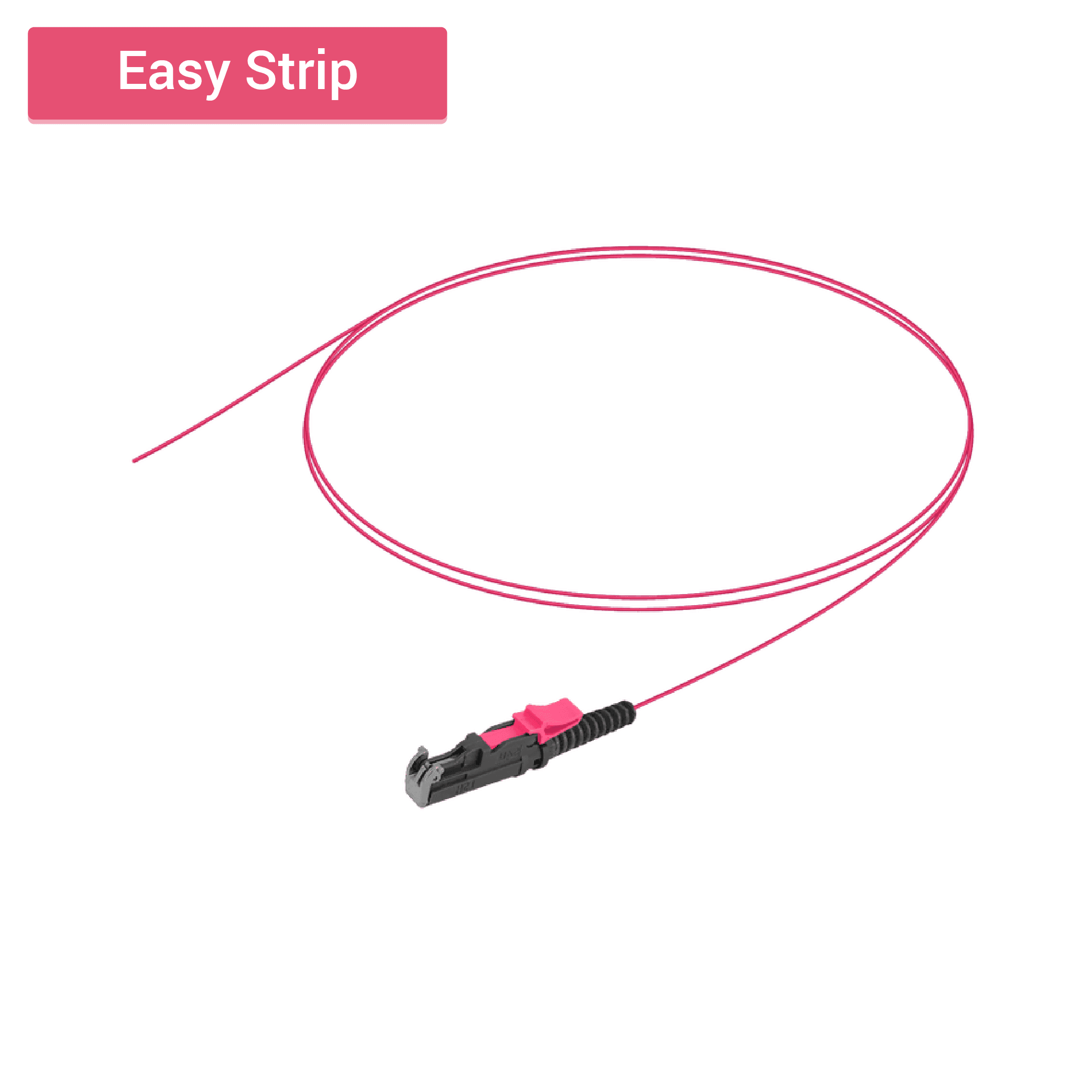 LSH/UPC Pigtail | Multi Mode G651.OM4 | 0.9mm
