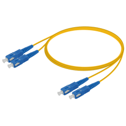 SC/UPC-SC/UPC | Single Mode G657.A2 Duplex Patch Cord | 2.0x4.1mm, vista 2