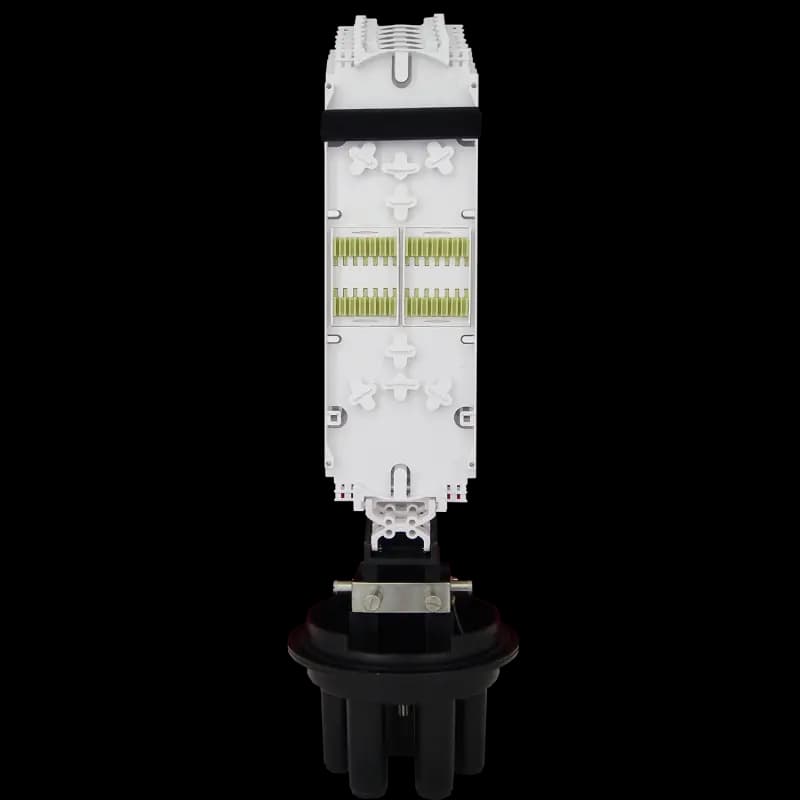 Fiber Optic Splice Closure | 6 Trays 144 Fibers 4 Ports | 540170, vista 3