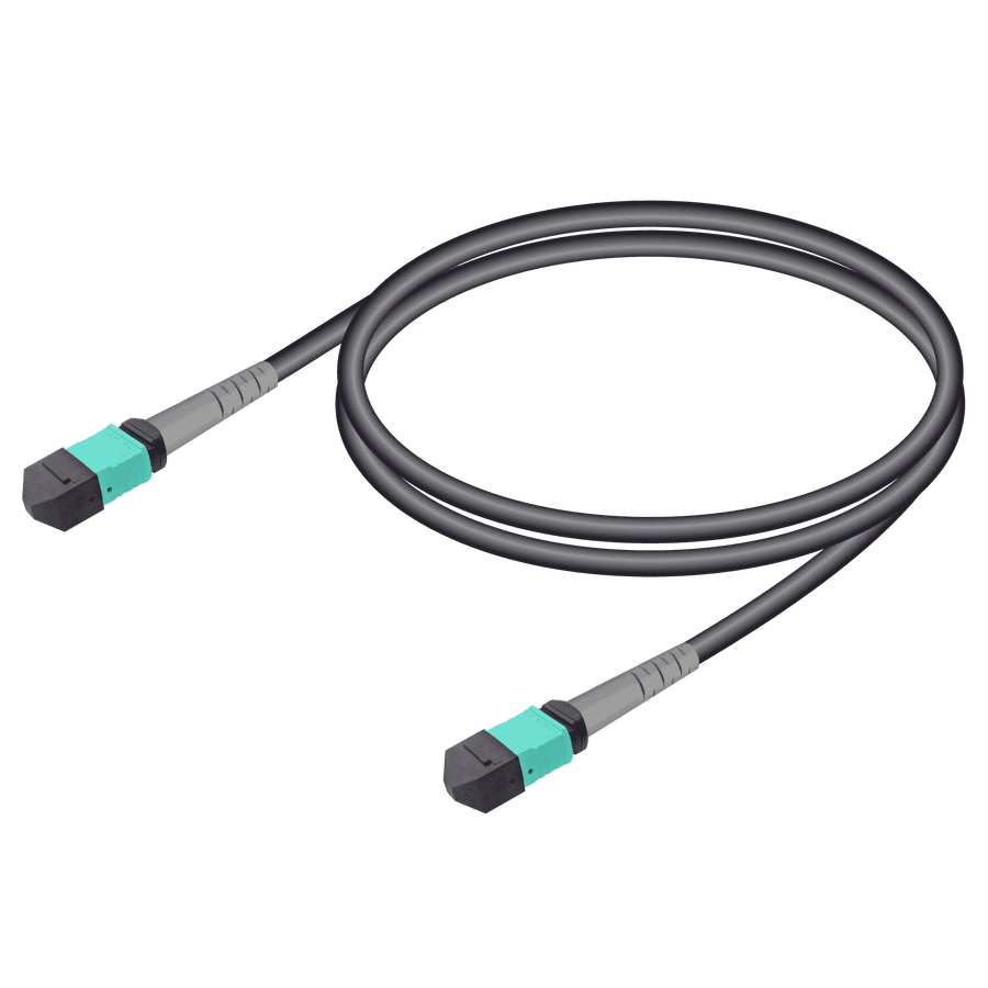 MTP Elite Female-Female Universal Patch Cord | Base-8 | Multi-Mode G651.OM3 | 4.8mm