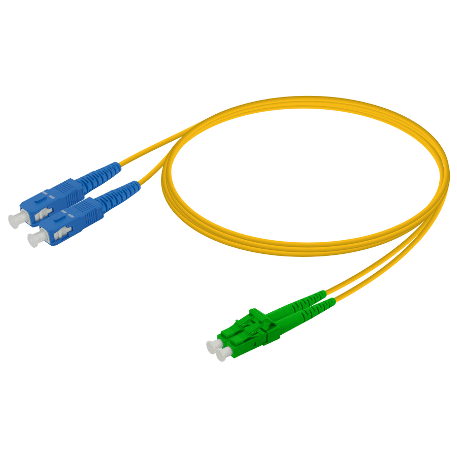 SC/UPC-LC/APC | Single Mode G657.A2 Duplex Patch Cord | 2.0x4.1mm