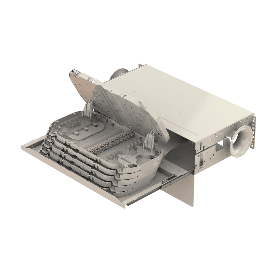 Splice to Patch Fiber Management Shelves | 21" 3U, vista 3