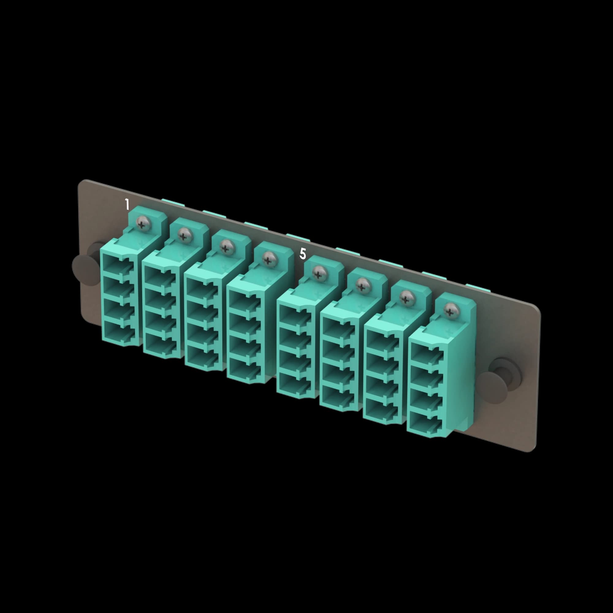 Bright Series | Mechanical Sliding | 8 LC Quad Module | BM08, vista 4