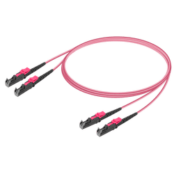 LSH/UPC-LSH/UPC | Multi Mode G651.OM4 Duplex Patch Cord | 2.0x4.1mm, vista 2