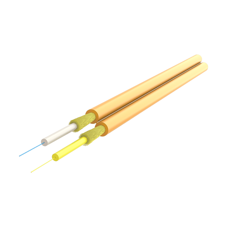 Duplex Fig-8 Fiber Optic Cable 2.0x4.1mm | I-VT6(ZN-AY)H 1x2 | 1000 meters, vista 3