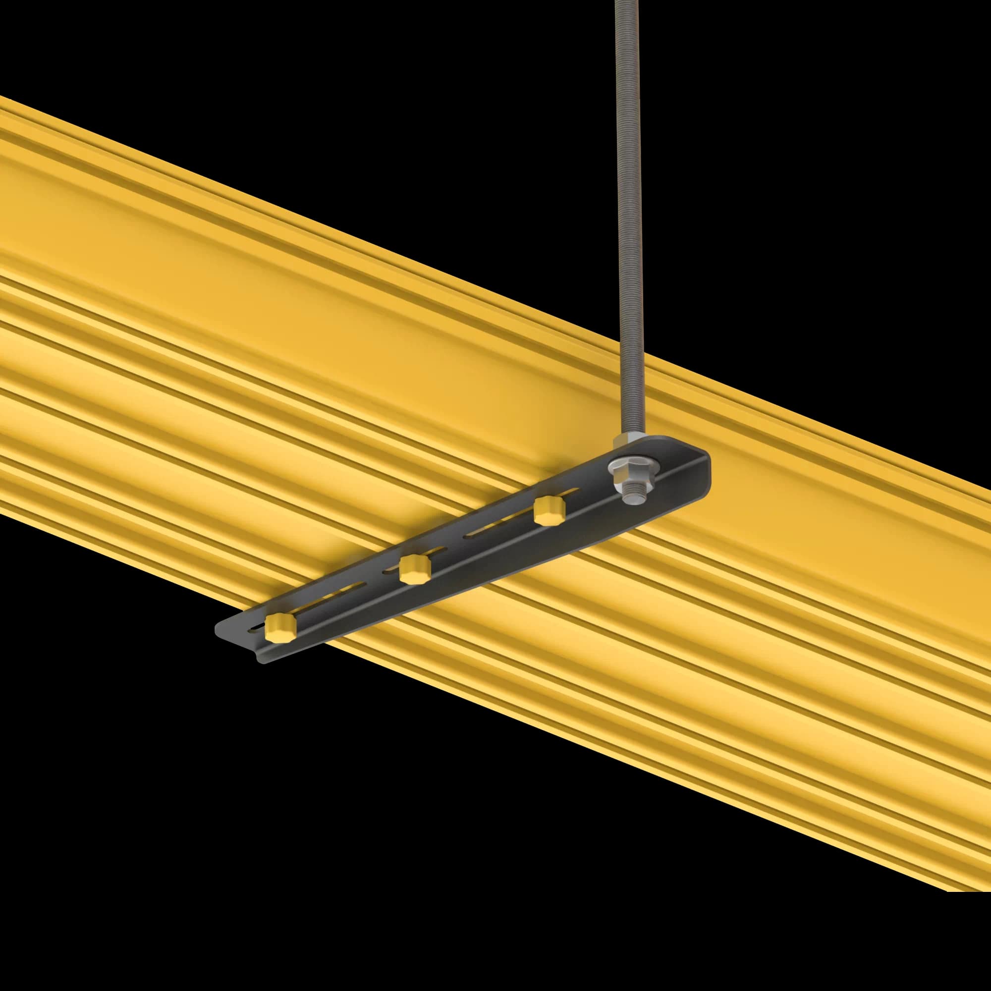 FDS_300mm Single Rod Suspension Bracket, vista 2