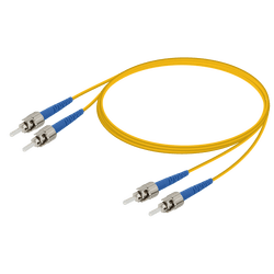 ST/UPC-ST/UPC | Single Mode G657.A2 Duplex Patch Cord | 2.0x4.1mm, vista 2