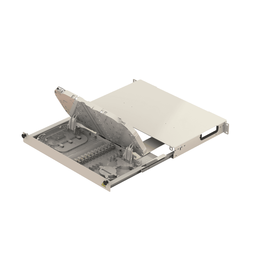 Splice to Patch Fiber Management Shelves | 19" 1U, vista 8