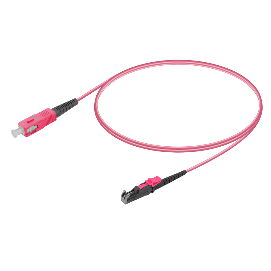 SC/UPC-LSH/UPC | Multi Mode G651.OM4 Simplex Patch Cord | 2.0mm