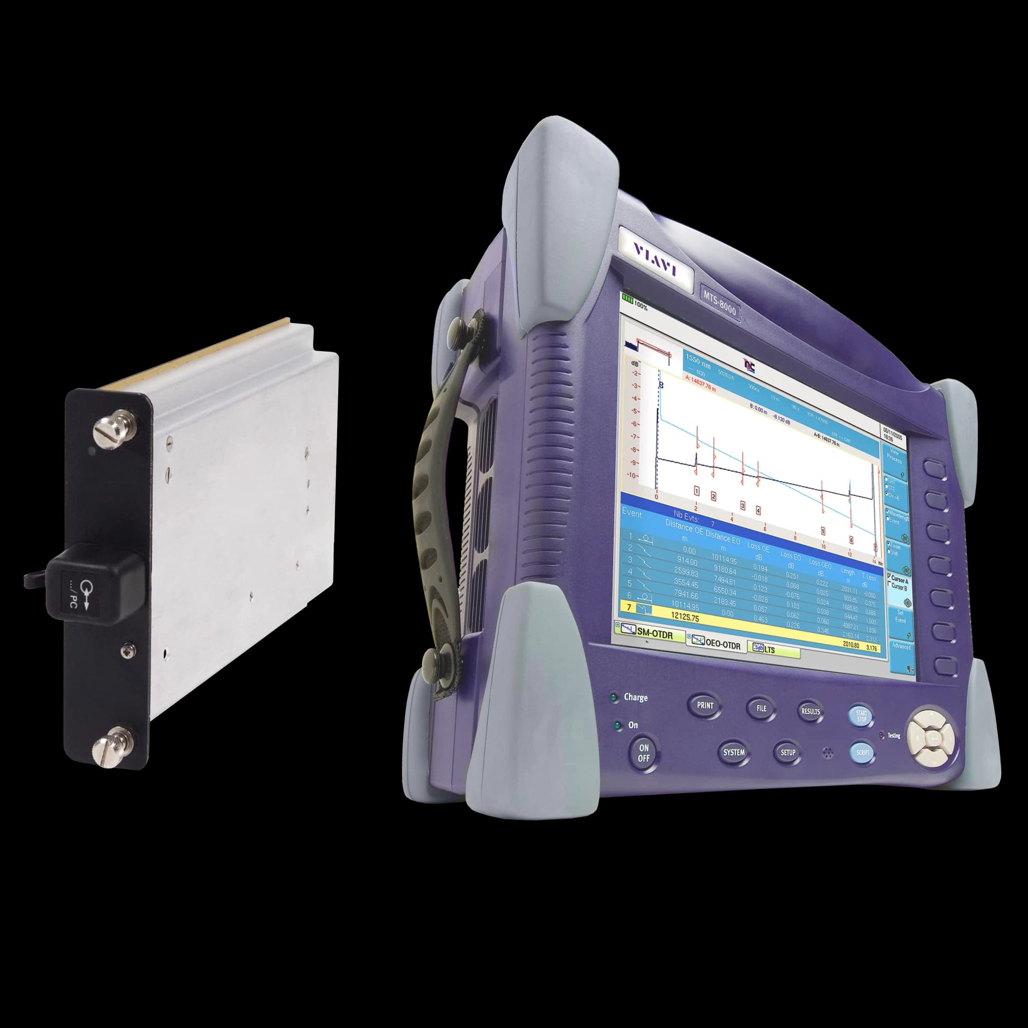 MTS-8000 OTDR + 8126B Module (Single Mode)