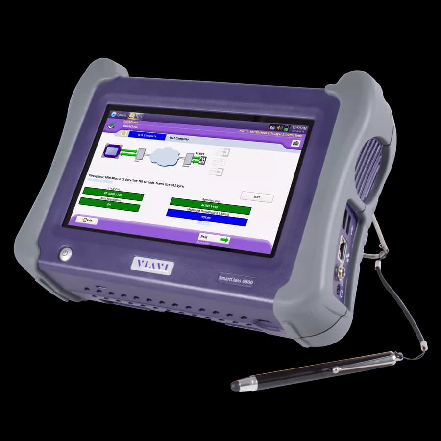 SmartClass 4800 Optic/1G-10G, vista 3