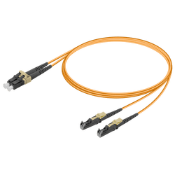 LC/UPC-LSH/UPC | Multi Mode G651.OM2 Duplex Patch Cord | 2.0x4.1mm, vista 2