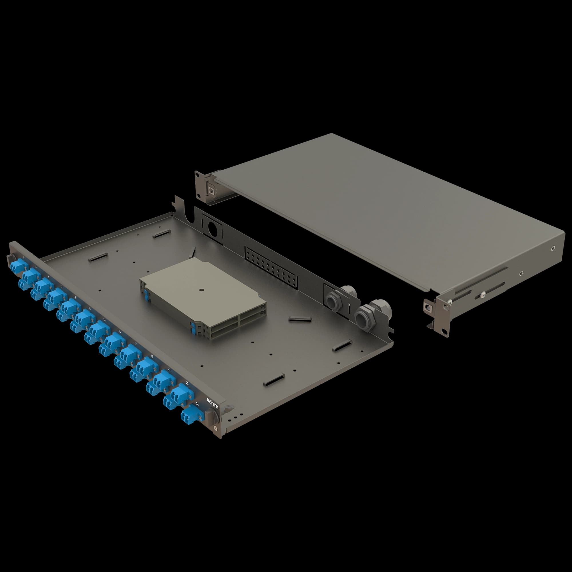 Bright Series | Mechanical Sliding | 24 LC Duplex | FP05 | 48 Fiber