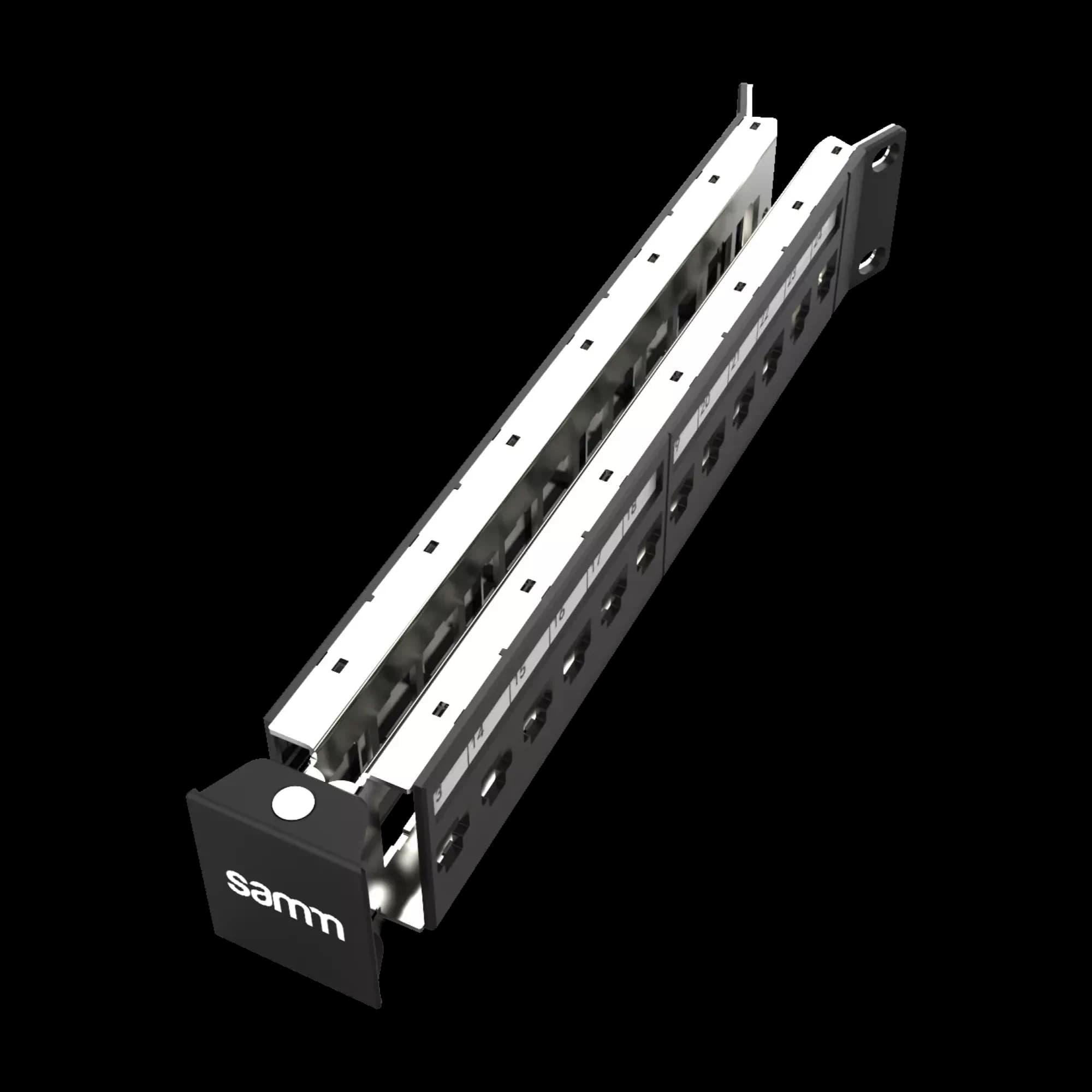 PANEL-1.0U-SHLD-UNL-ANG-24P with SCM, vista 4