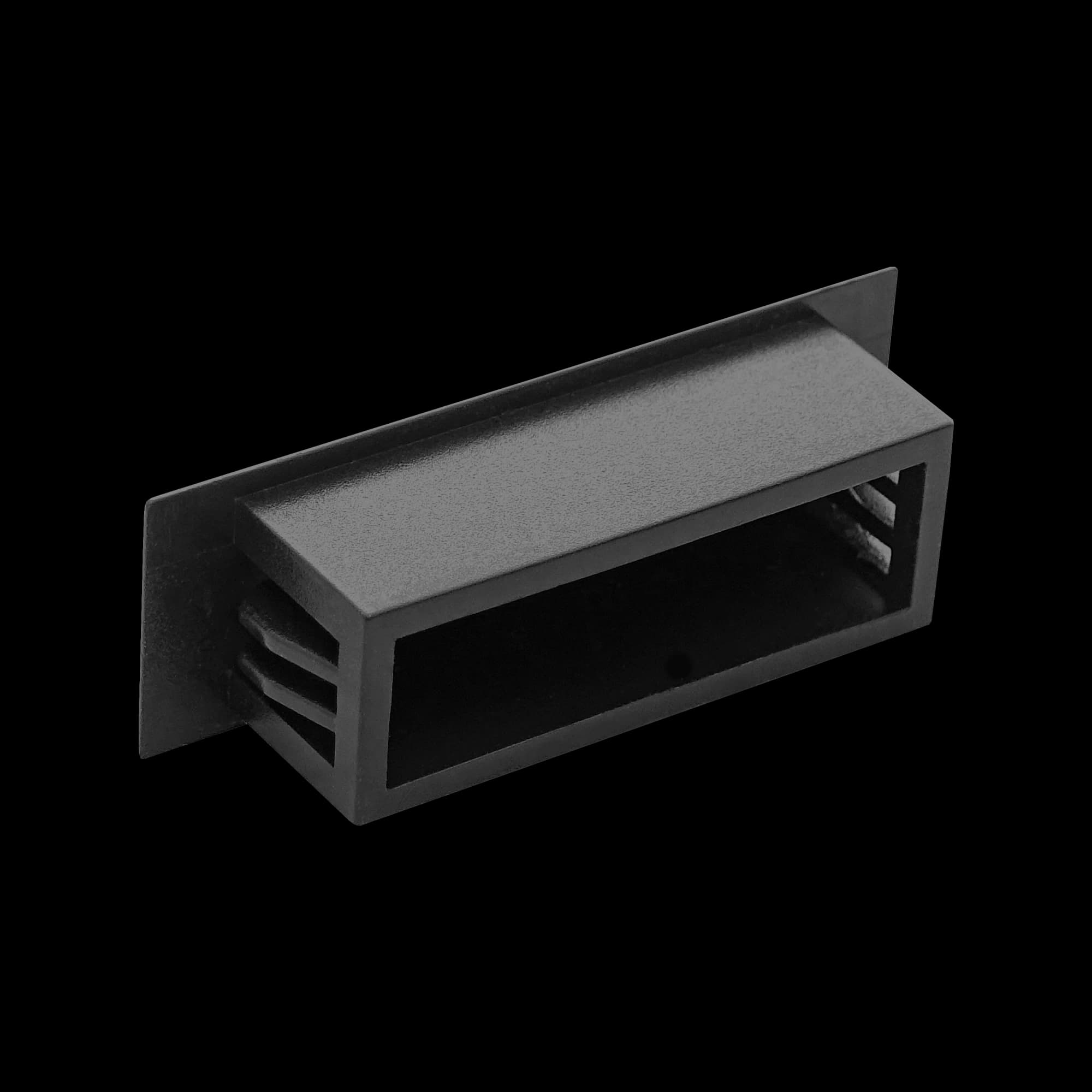 SC-DX Blind Dust Cover for Patch Panel | Black Fiber Optic, vista 2