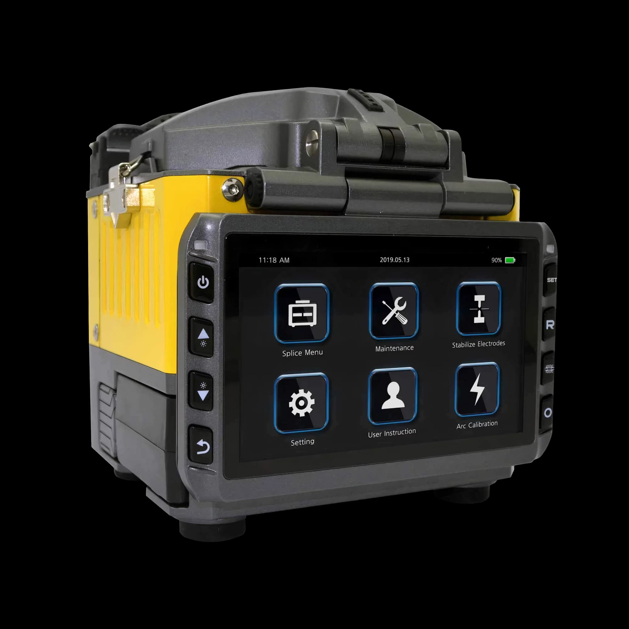 Mini 4S+ Fusion Splicer, vista 4