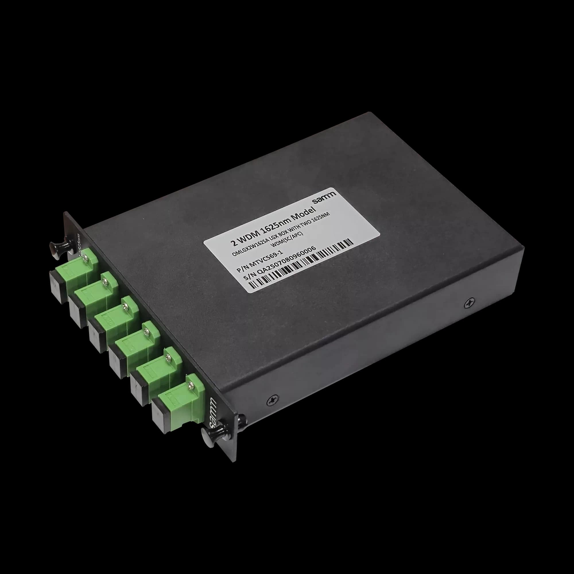 LGX Box with Two 1625 nm WDM Modules (SC/APC) OMLGX2W162SA