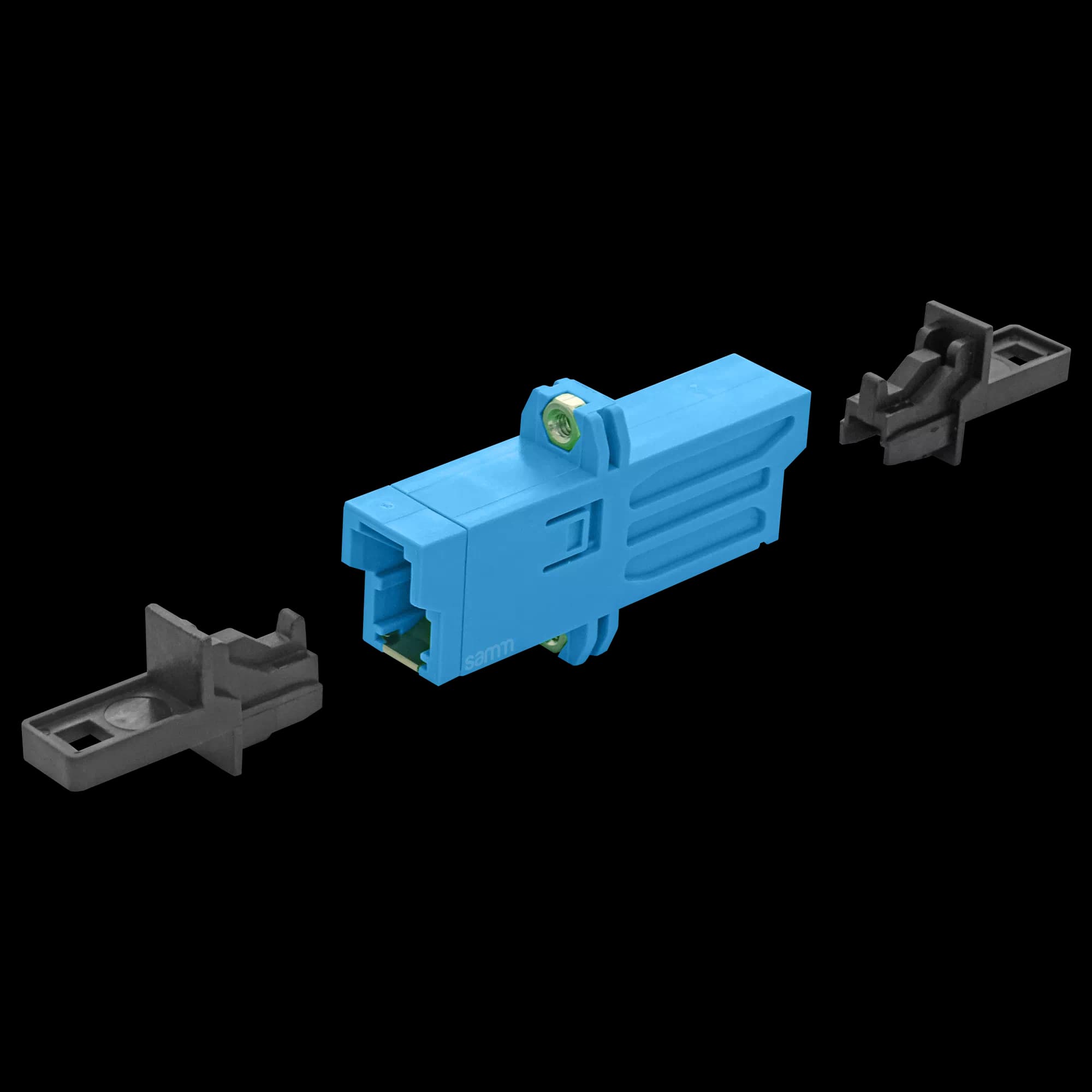 LSH (E2000) Simplex Adapter | w/ Flange