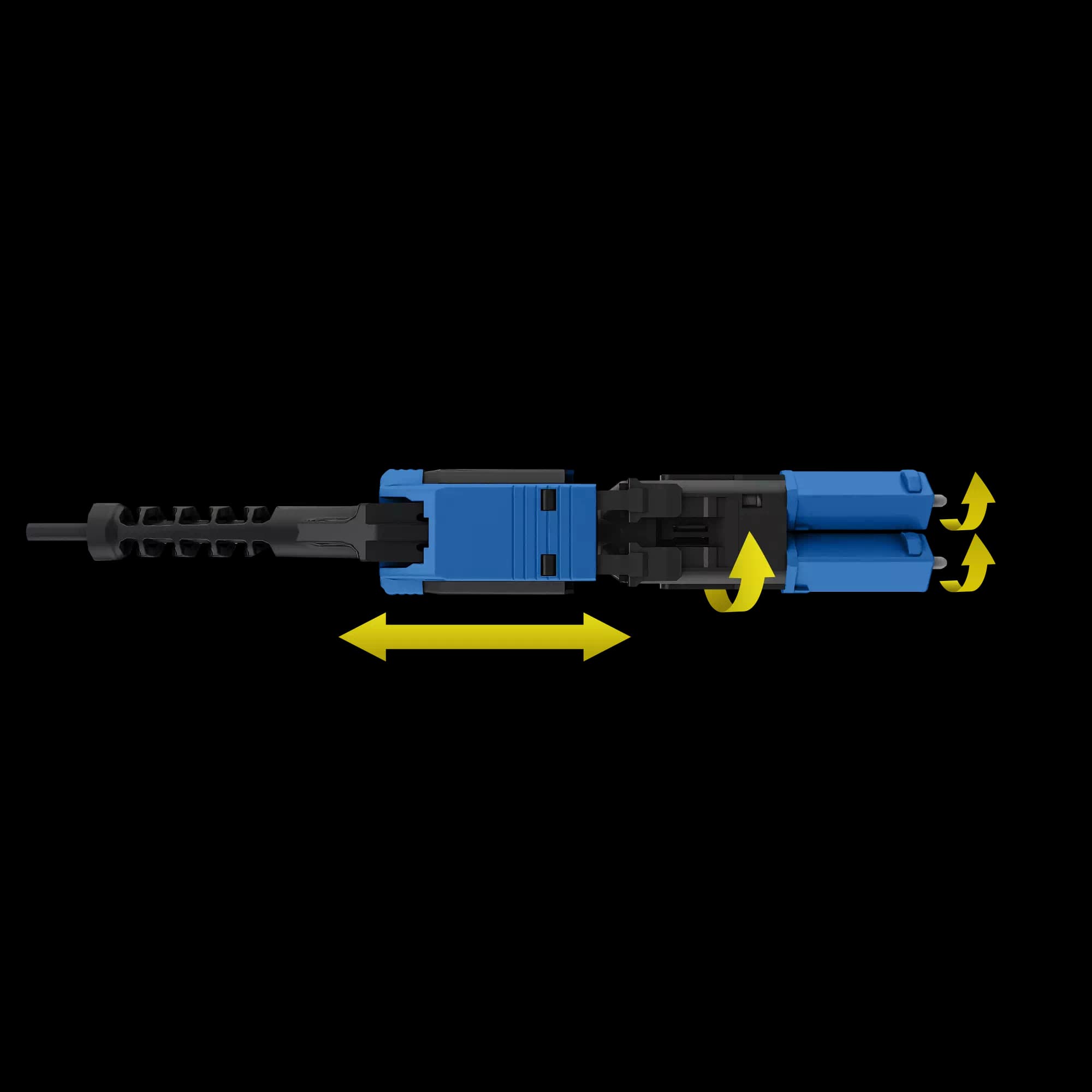 LC/UPC-LC/UPC | Single Mode G657.A2 | UNI10 | Uniboot Patch Cord | 2.0mm Uniboot Connectors, vista 5