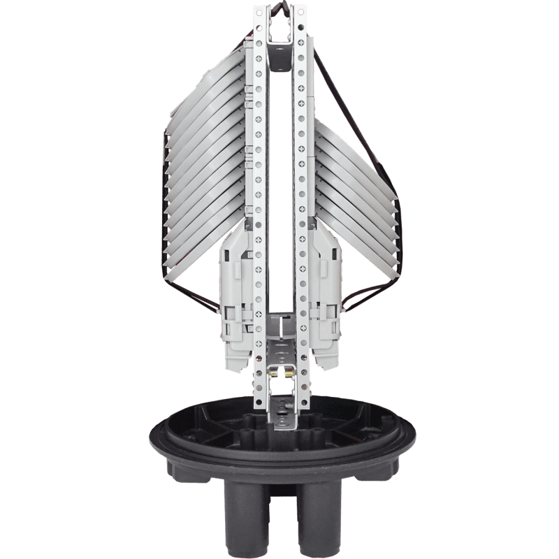 Fiber Optic Splice Closure | 24 Trays 288 Fibers 6 Ports | 492250, vista 4