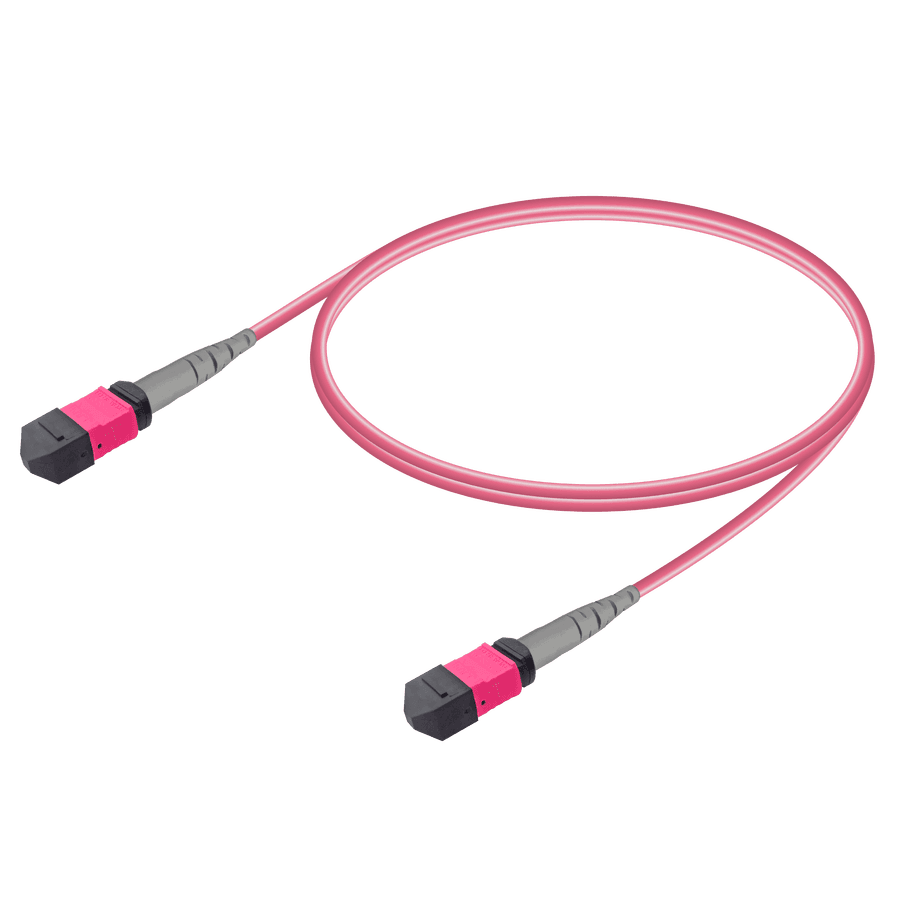 MTP Elite Female-Female Patch Cord | Base-8 | Multi-Mode G651.OM4 | 3.0mm