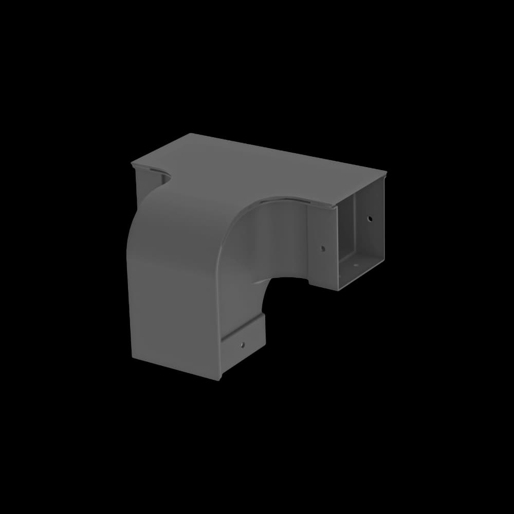 Raceways | Vertical Offset Drop 1010 | W/ Cover, vista 2