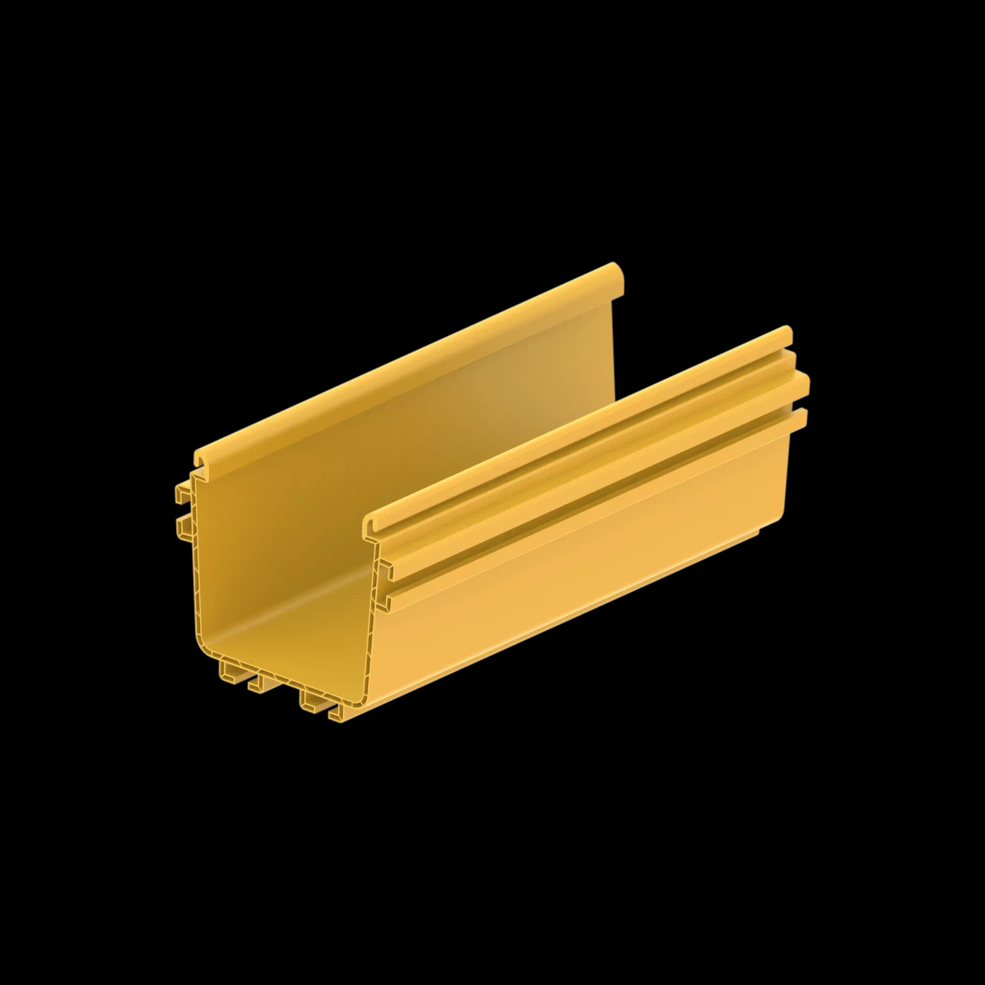 FDS_100mm Straight Solid Channel Body_1.8m