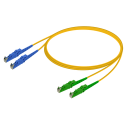 LSH/UPC-LSH/APC | Single Mode G657.A2 Duplex Patch Cord | 2.0x4.1mm, vista 2