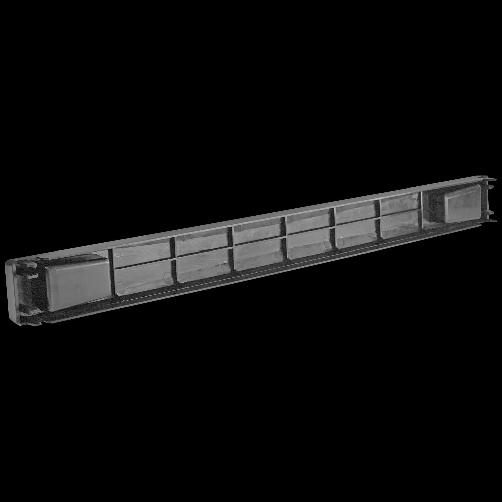 19" 1U Tool-Less Sliding Latch Snap-In Blanking Panel_Metal (1 Pc/Pack), vista 2