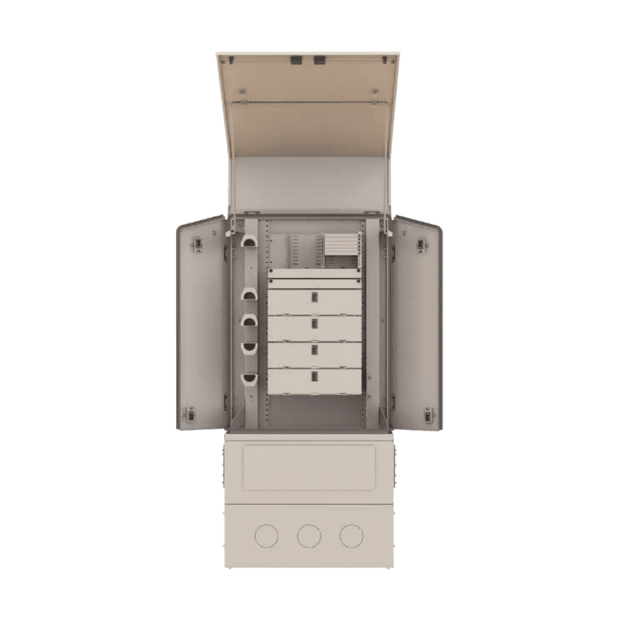 Street Type Fiber Optic Cabinet | FDF-ODC-1, vista 2