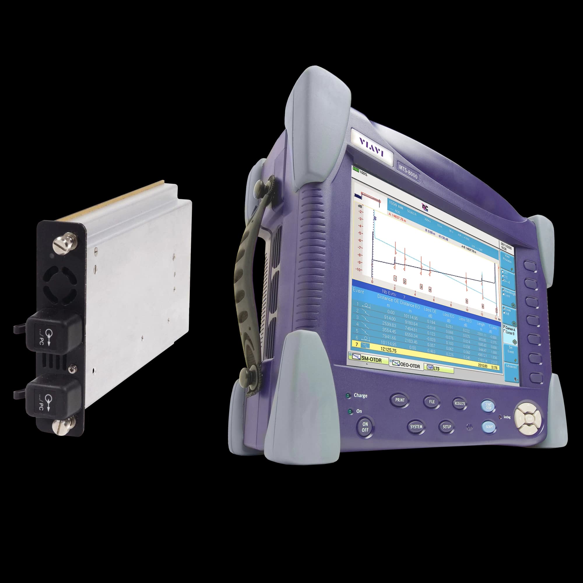 MTS-8000 OTDR + 8146A Module (Single Mode + Multi Mode)
