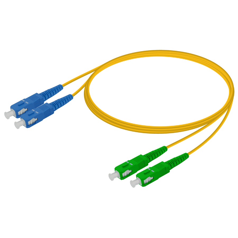 SC/UPC-SC/APC | Single Mode G657.A2 Duplex Patch Cord | 2.0x4.1mm