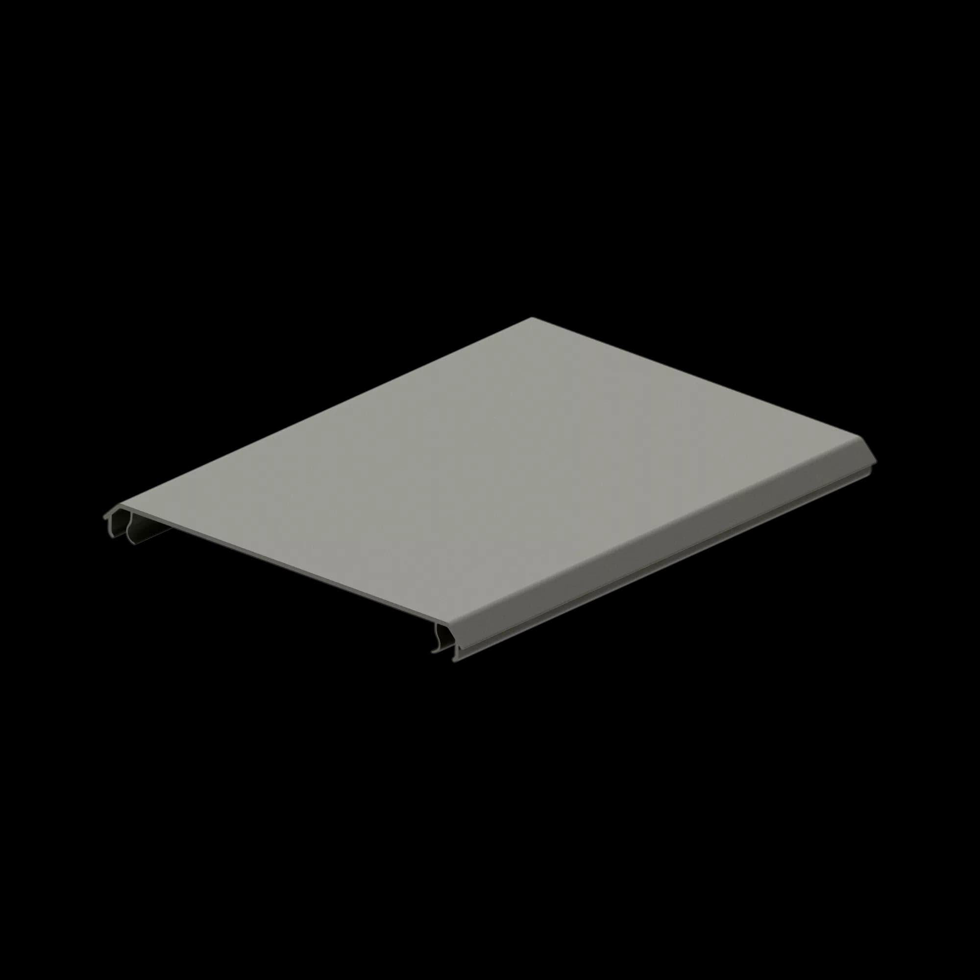 FDS_200mm Straight Solid Channel Cover_1.8m, vista 2